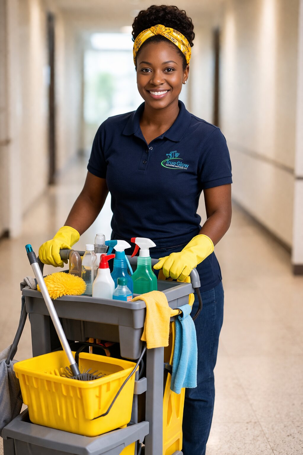 Professional cleaning worker in corridor https://trueglowclean.com/wp-content/uploads/2026/04/Professional-cleaning-worker-in-corridor.jpg